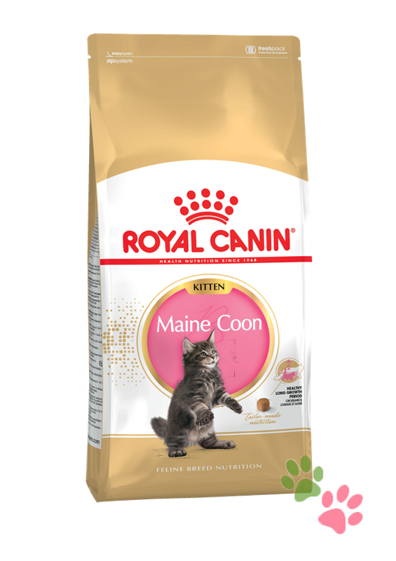 Royal Canin Maine Coon Kitten Корм сухой полнорационный сбалансированный для кошек - Специально для котят породы Мэйн Кун (в возрасте до 15 месяцев)