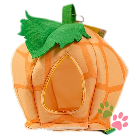 Домик из фетра Bambini Pets "Тыковка" для грызунов и хорьков 18*18*15 см