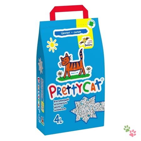 Наполнитель PrettyCat впитывающий глиняный "Aroma Fruit" с део-кристаллами